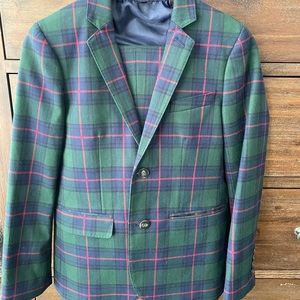 Boys Crewcuts Plaid Suit (12)
